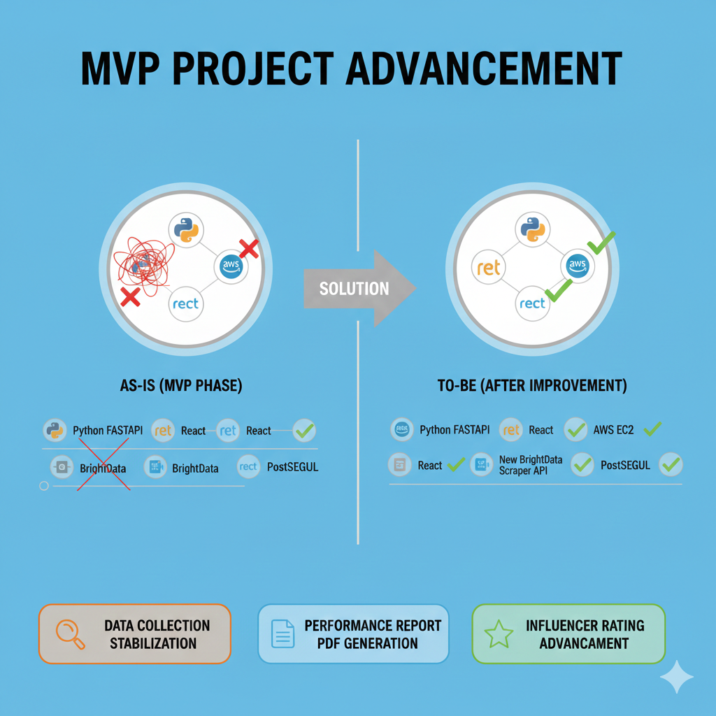 멈춰버린 광고 성과 수집 솔루션, 기술 부채 해결로 완벽 정상화 (FastAPI & BrightData)